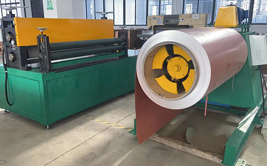 铝瓦楞芯生产线